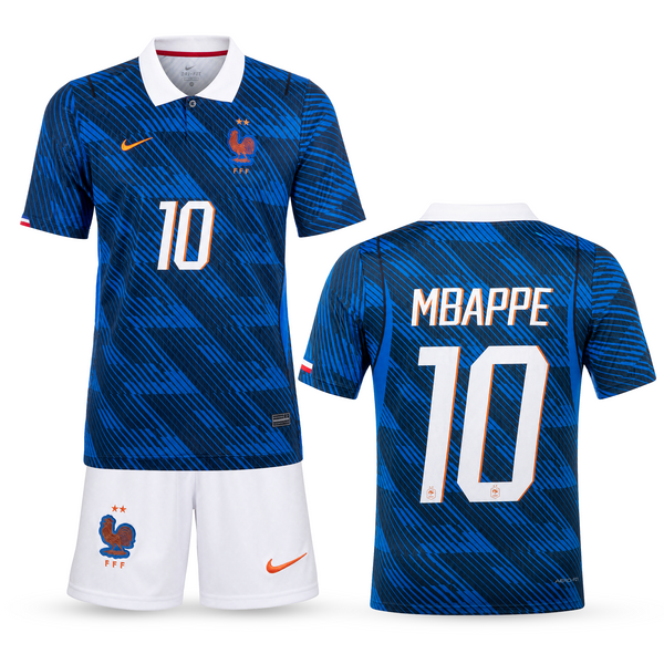 Francja Dziecięcy Komplet Piłkarski, Mbappé. WC 2026