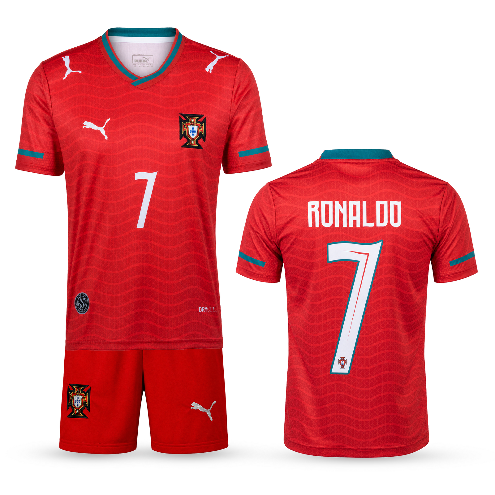 Portugalia Dziecięcy Komplet Piłkarski, Ronaldo. WC 2026