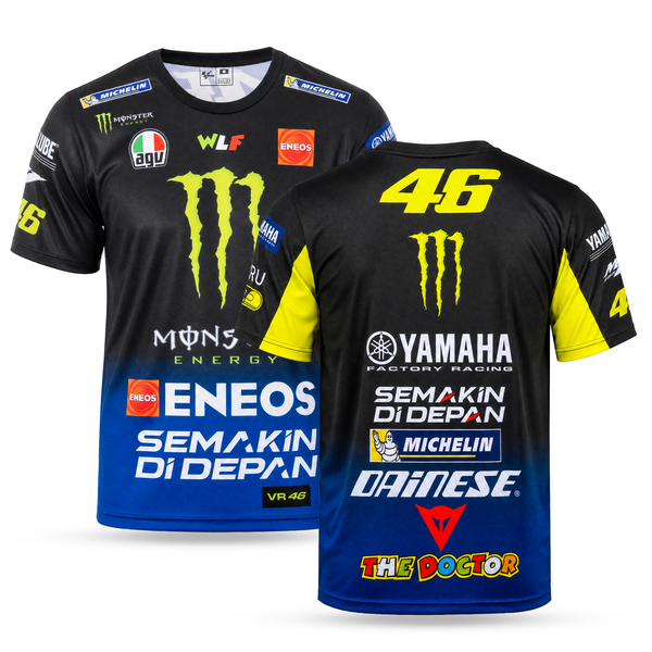 Yamaha Męska Koszulka F1, Rossi. 2019