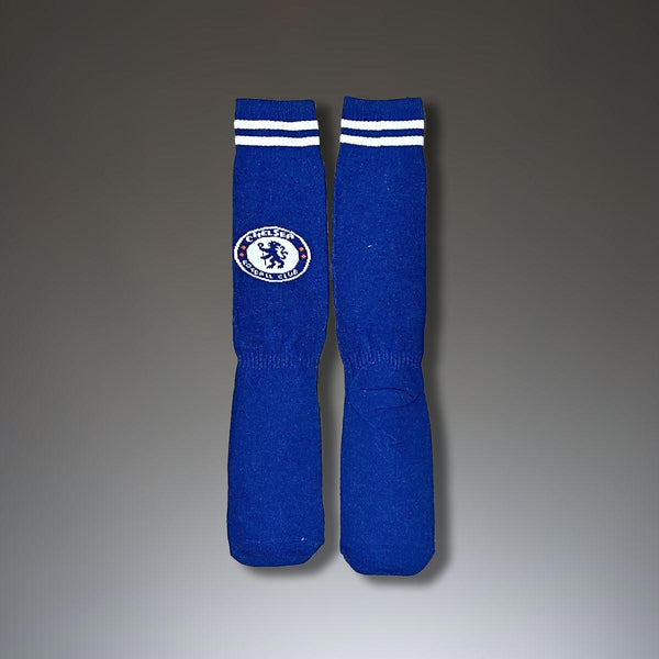 Dziecięce skarpety piłkarskie, Chelsea. Niebieskie