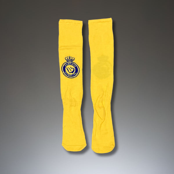 Dziecięce skarpety piłkarskie, Al-Nassr. Żółte