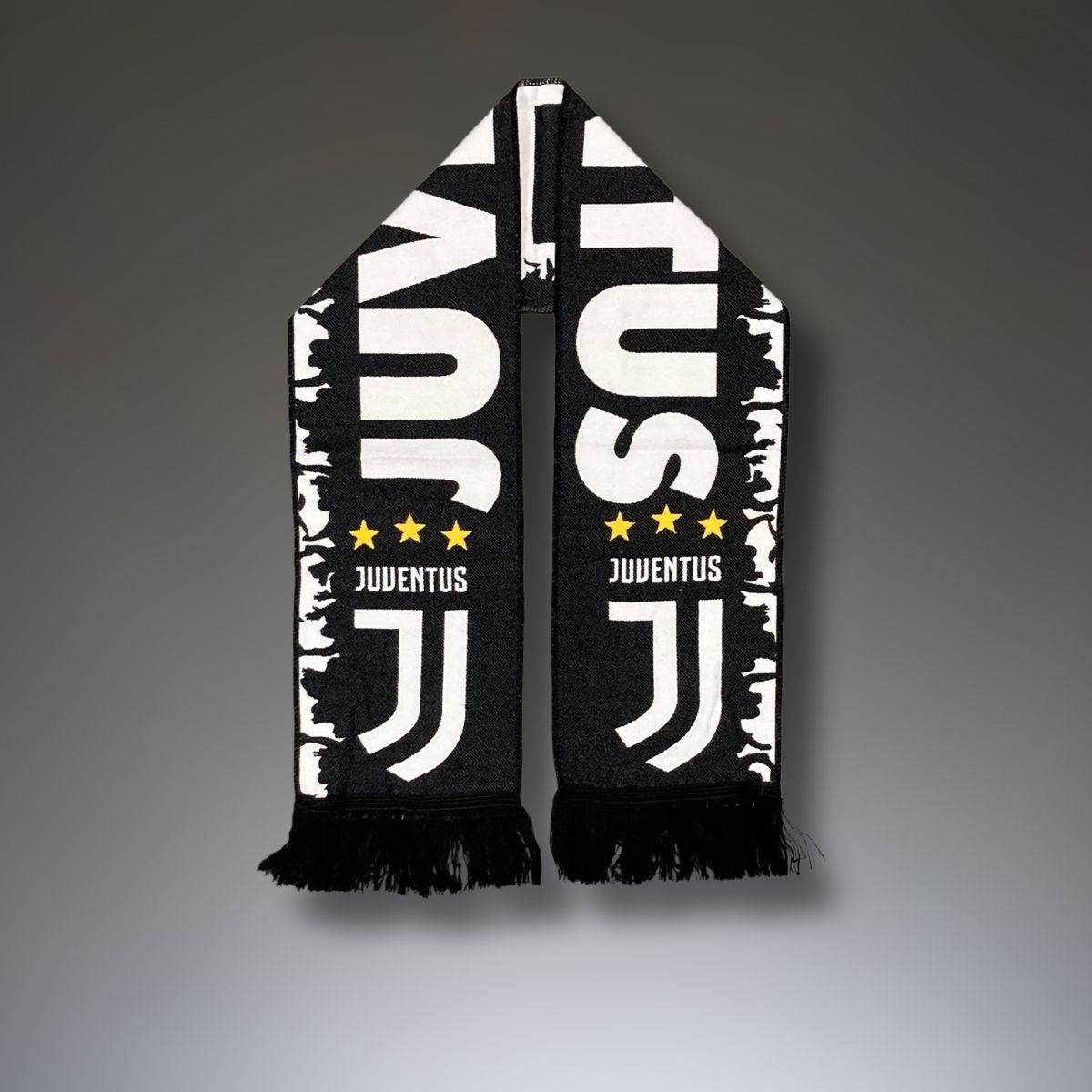 Szalik z dzianiny żakardowej Juventus