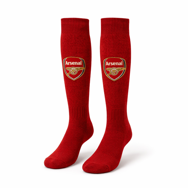 Dziecięce skarpety piłkarskie, czarne, Arsenal
