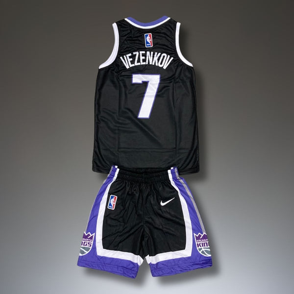 Koszulka dziecięca do koszykówki Sacramento Kings, Vezenkov