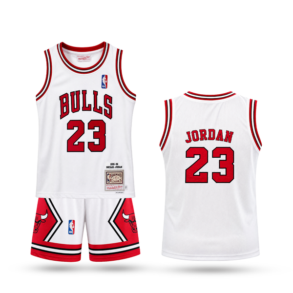 Chicago Bulls Dziecięcy Retro Komplet Koszykarski, Jordan. Retro
