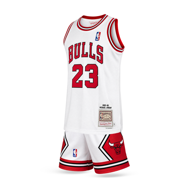 Chicago Bulls Dziecięcy Retro Komplet Koszykarski, Jordan. Retro