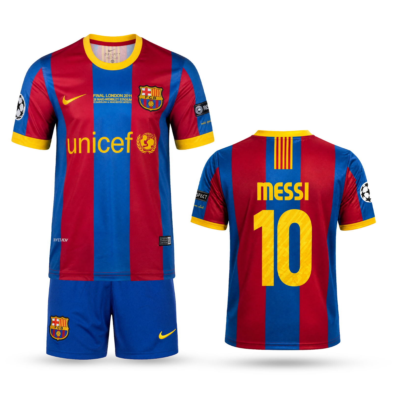 Zestaw dziecięcy Barcelona, Messi. Finał Ligi Mistrzów 2011