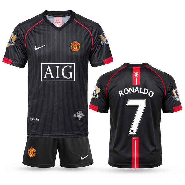 Zestaw wyjazdowy dziecięcy Manchester United, Ronaldo. Klasyczny 07/08