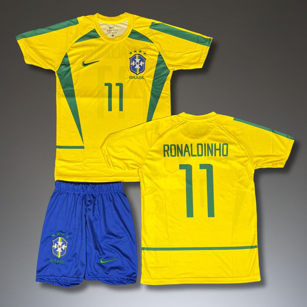 Zestaw dziecięcy Brazylia, Ronaldinho. WC 2002