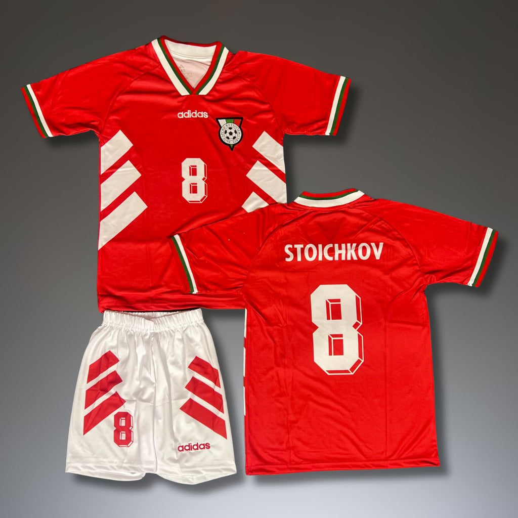 Zestaw wyjazdowy dziecięcy Bułgaria, Stoichkov, MŚ USA 1994