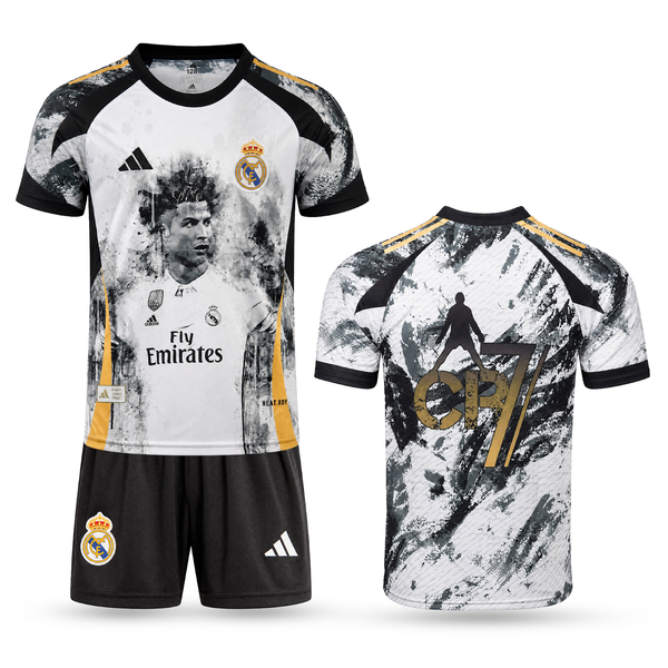Real Madryt Dziecięcy Komplet Piłkarski, Ronaldo. CR7 Edition