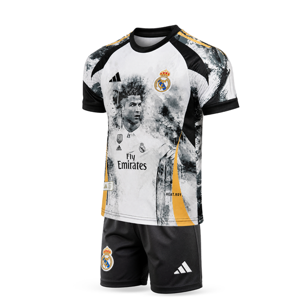 Real Madryt Dziecięcy Komplet Piłkarski, Ronaldo. CR7 Edition