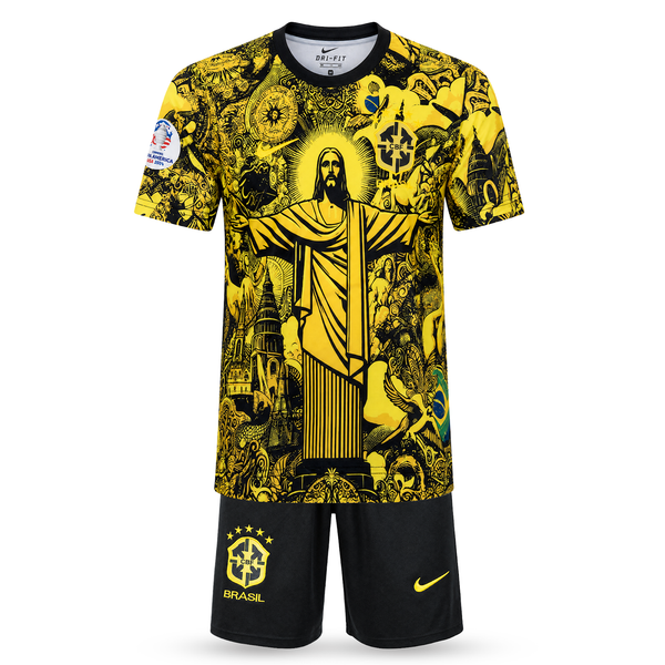 Zestaw dziecięcy Brazylia, żółty, Neymar Jr. Edycja specjalna