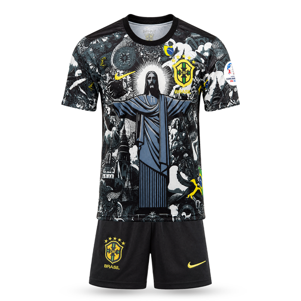 Zestaw dziecięcy Brazylia, czarny, Neymar Jr. Edycja specjalna