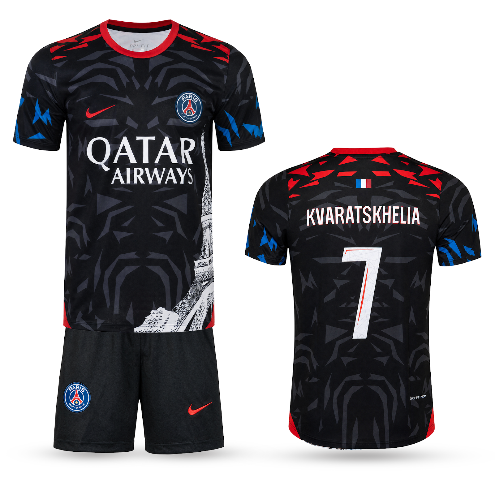 Zestaw dziecięcy PSG, Kvaratskhelia. Edycja specjalna 24/25