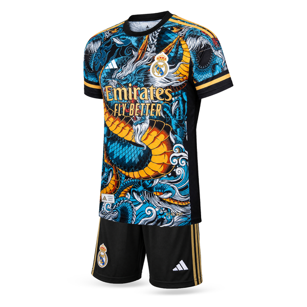 Zestaw dziecięcy Real Madrid, kolorowy, Bellingham. Edycja Dragon 2025