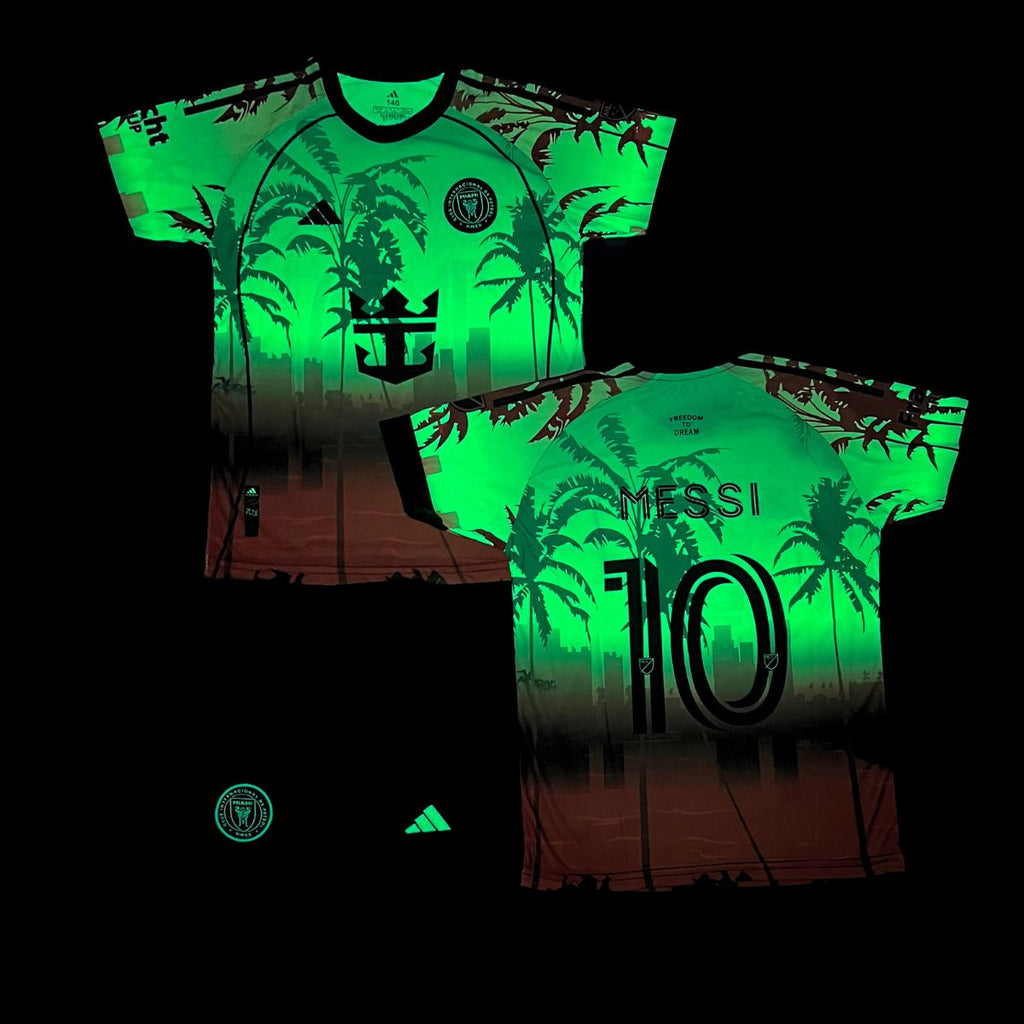 Zestaw dziecięcy fluorescencyjny Inter Miami, Messi. Neonowa edycja 2025