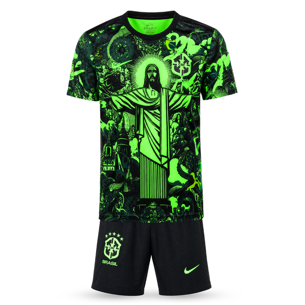 Zestaw dziecięcy fluorescencyjny Brazylia, Neymar. Neonowy zielony edycja 2025