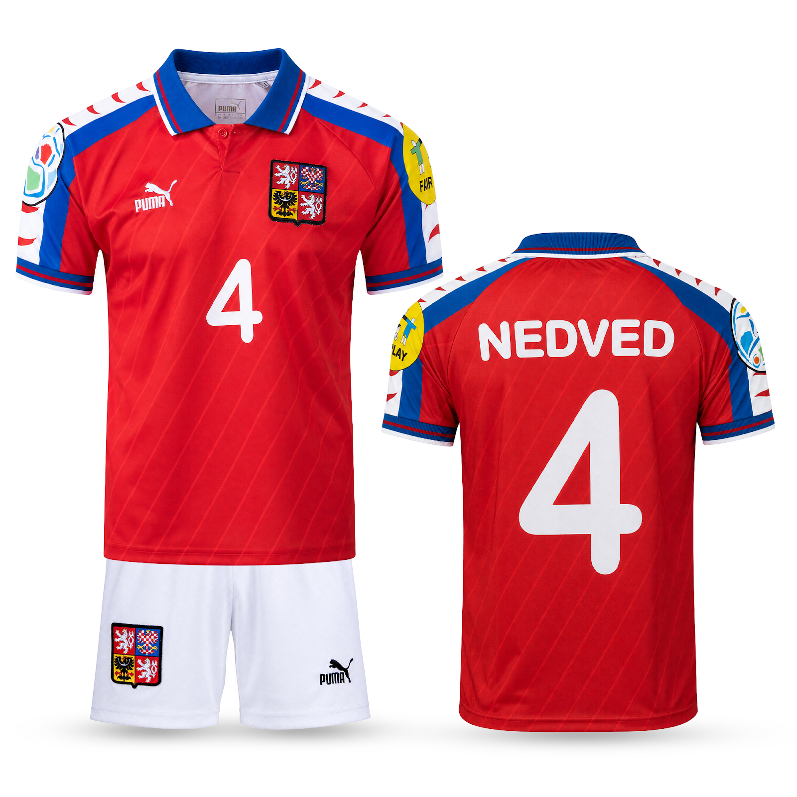 Zestaw dziecięcy Czechy, Nedved. EURO 96