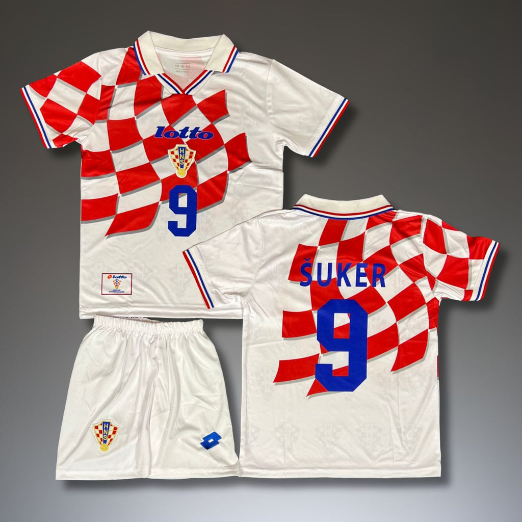 Zestaw dziecięcy Chorwacja, Suker. Puchar Świata Francja 1998