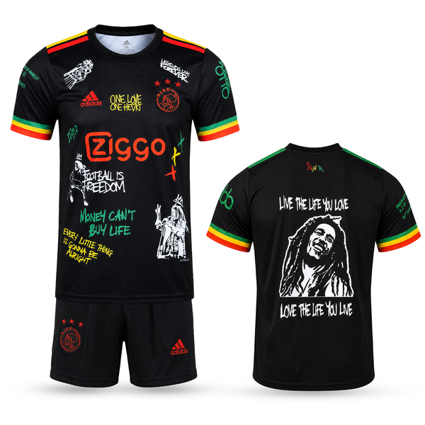 Ajax Dziecięcy Komplet Piłkarski. Bob Marley Edition