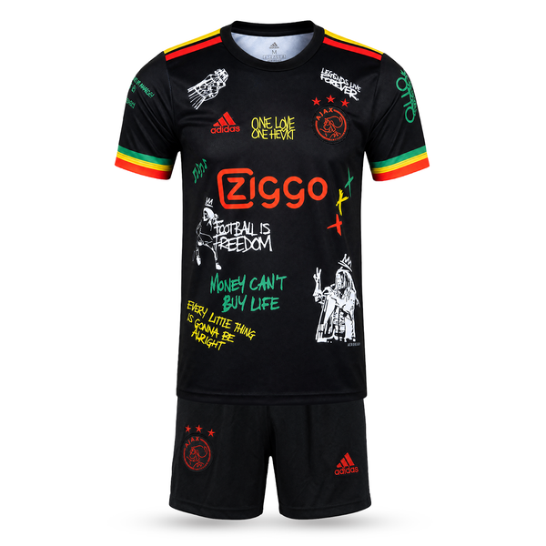 Ajax Dziecięcy Komplet Piłkarski. Bob Marley Edition
