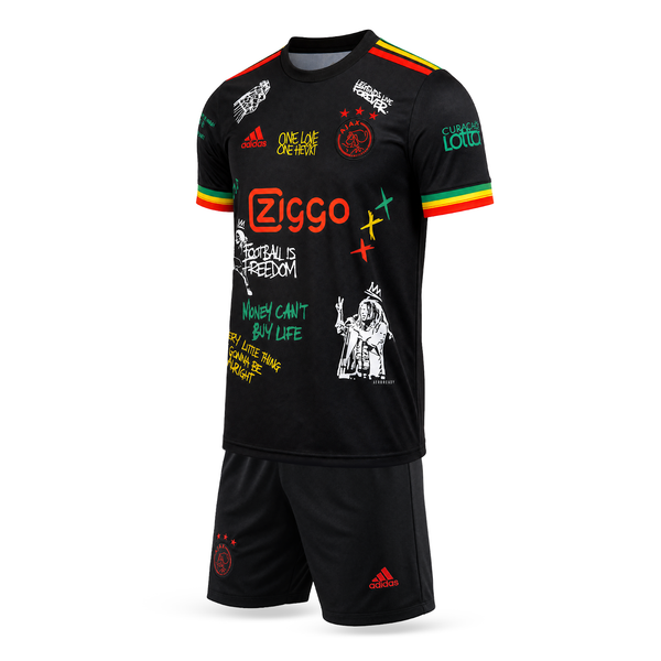 Ajax Dziecięcy Komplet Piłkarski. Bob Marley Edition