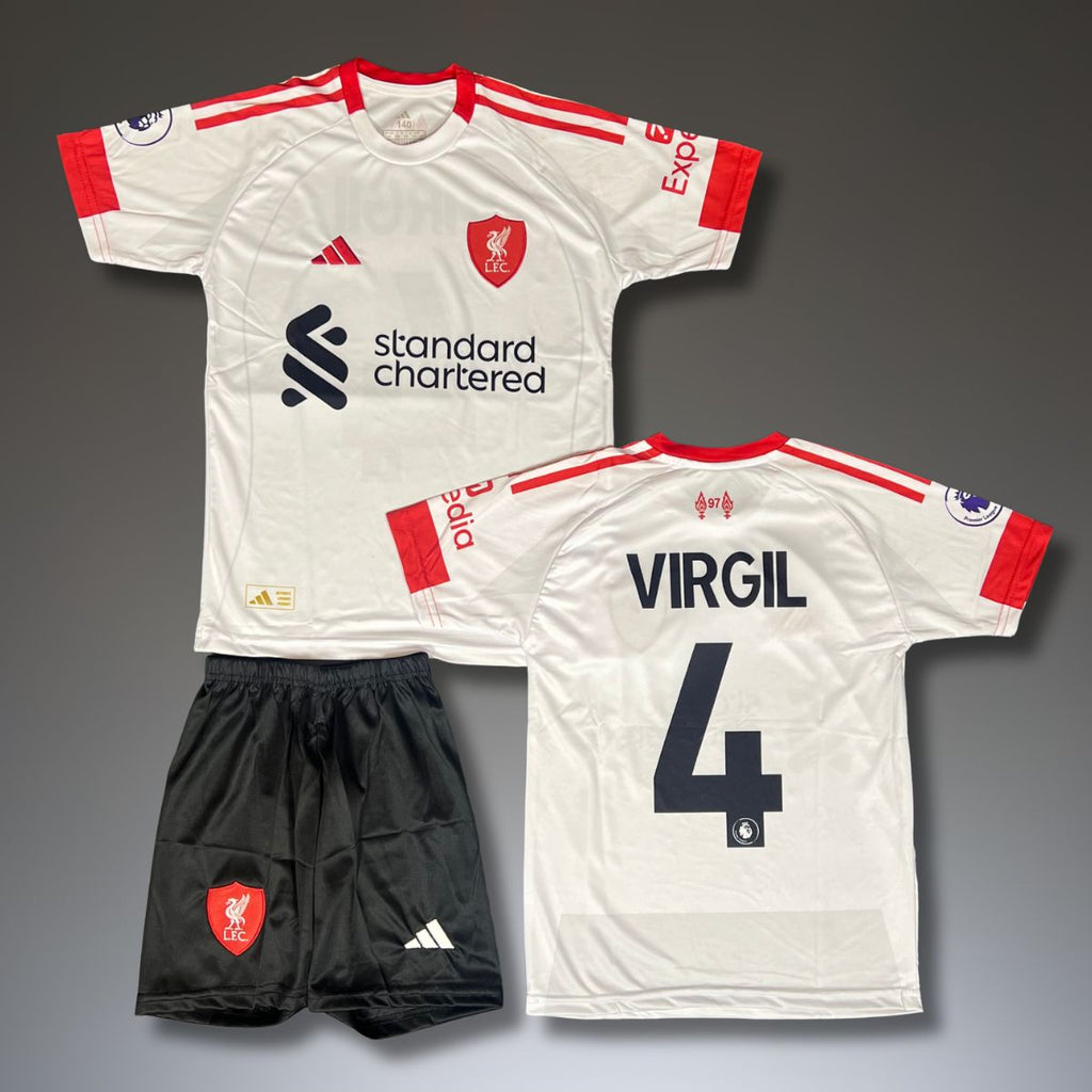Zestaw wyjazdowy dziecięcy Liverpool, Virgil. Projekt 25/26