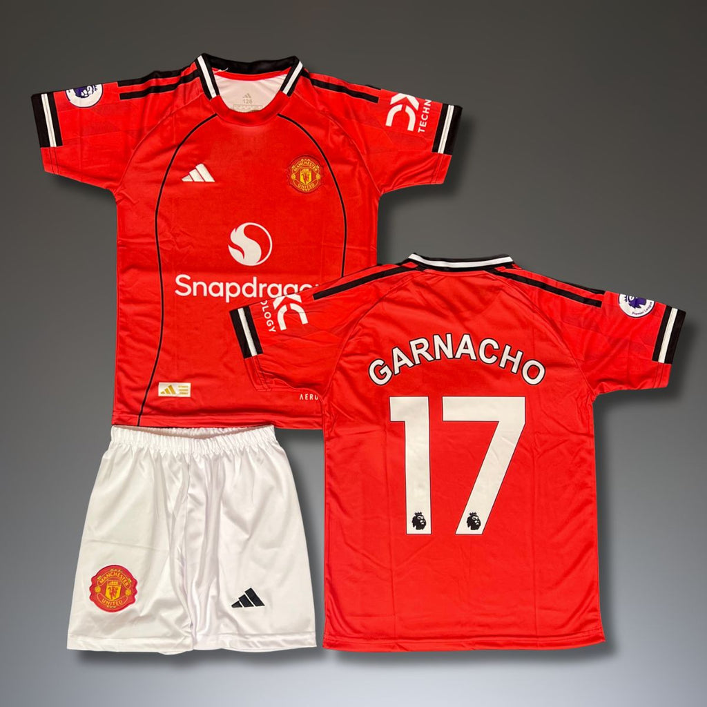 Zestaw dziecięcy Manchester United, Garnacha. Projekt 25/26