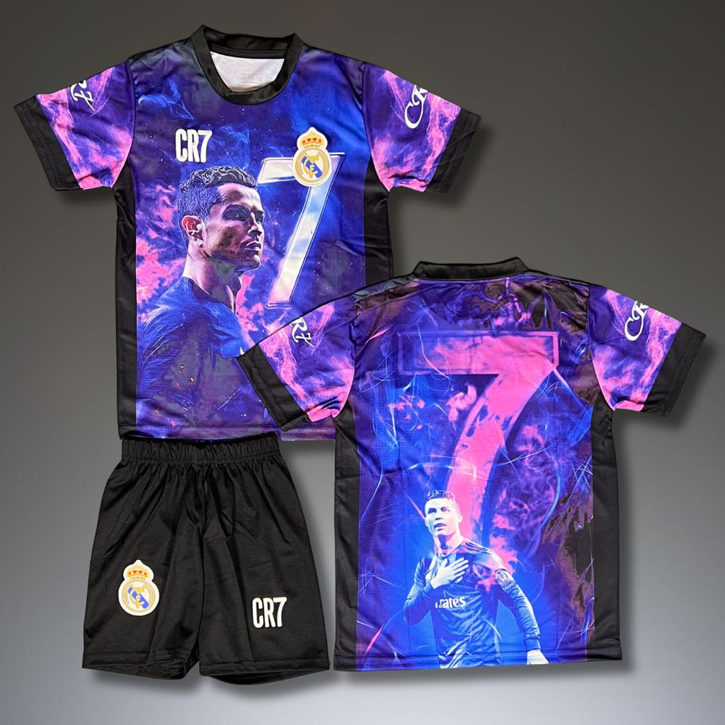 Zestaw dziecięcy Real Madrid, niebieski, Ronaldo. Edycja specjalna CR7