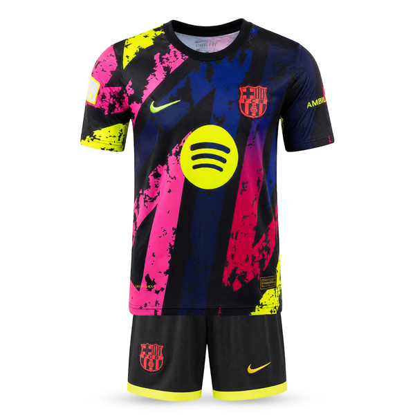 Barcelona Dziecięcy Komplet Piłkarski, Yamal. Colorful Edition, Kolorowy