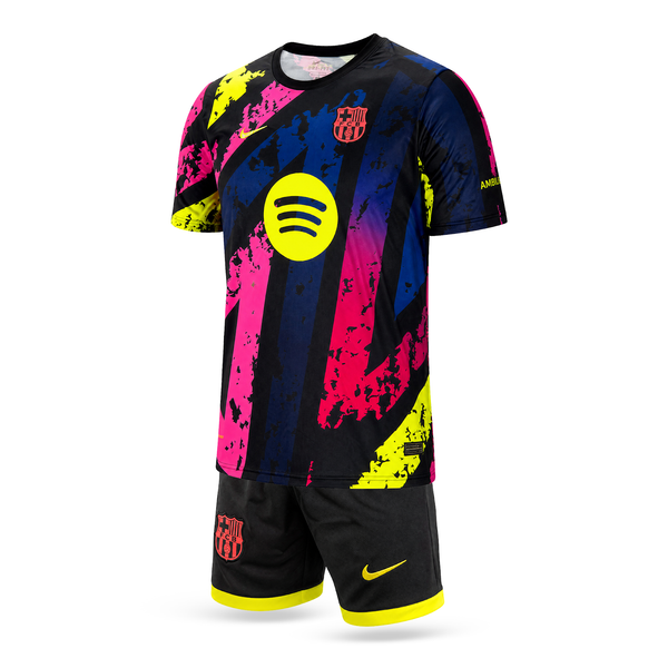 Barcelona Dziecięcy Komplet Piłkarski, Yamal. Colorful Edition, Kolorowy