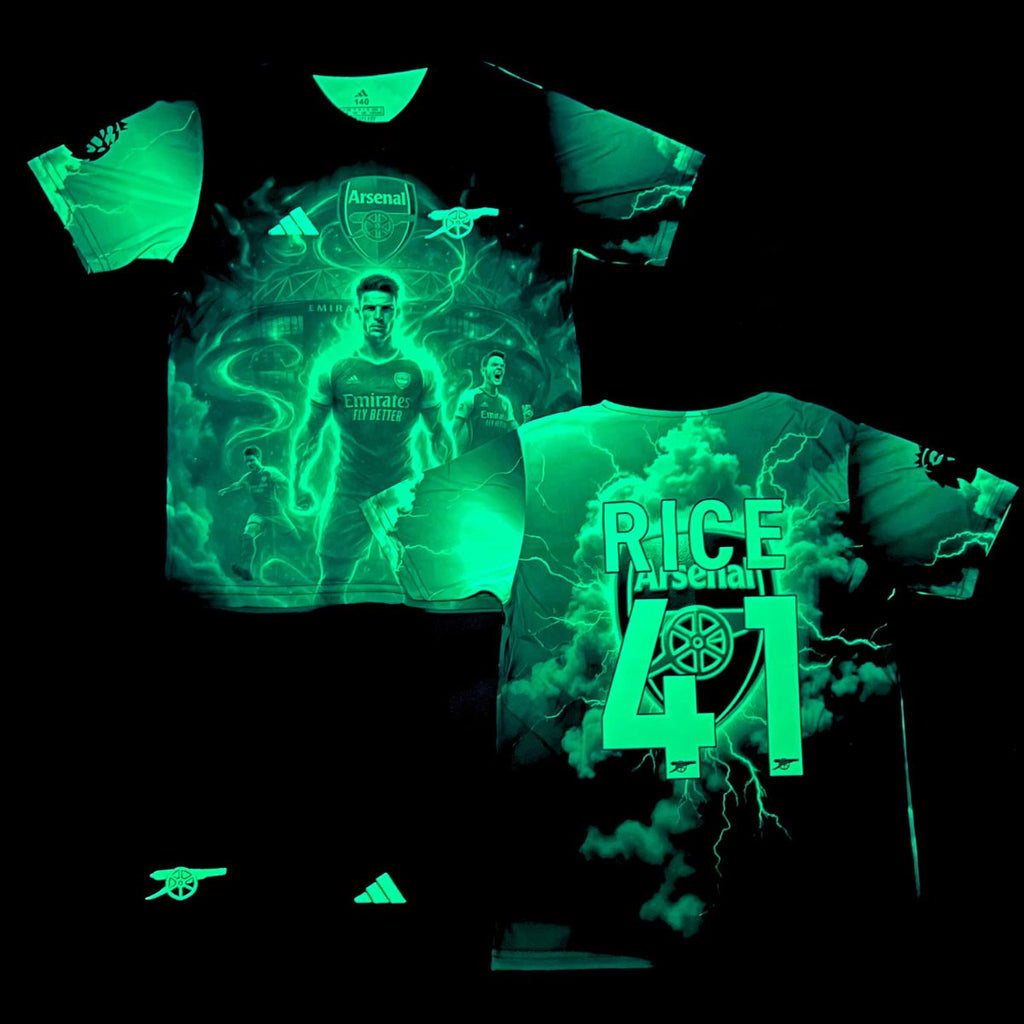 Zestaw fluorescencyjny dziecięcy Arsenal, Rice. Edycja neonowa