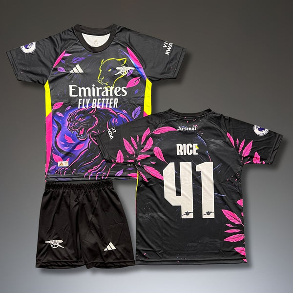 Zestaw fluorescencyjny dziecięcy Arsenal, Rice. Edycja neonowa pantera