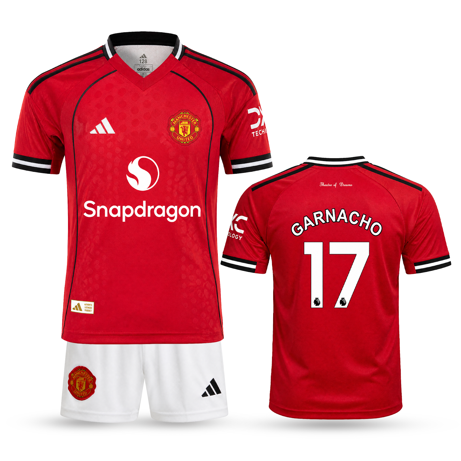 Zestaw dziecięcy Manchester United, Garnacho. 25/26