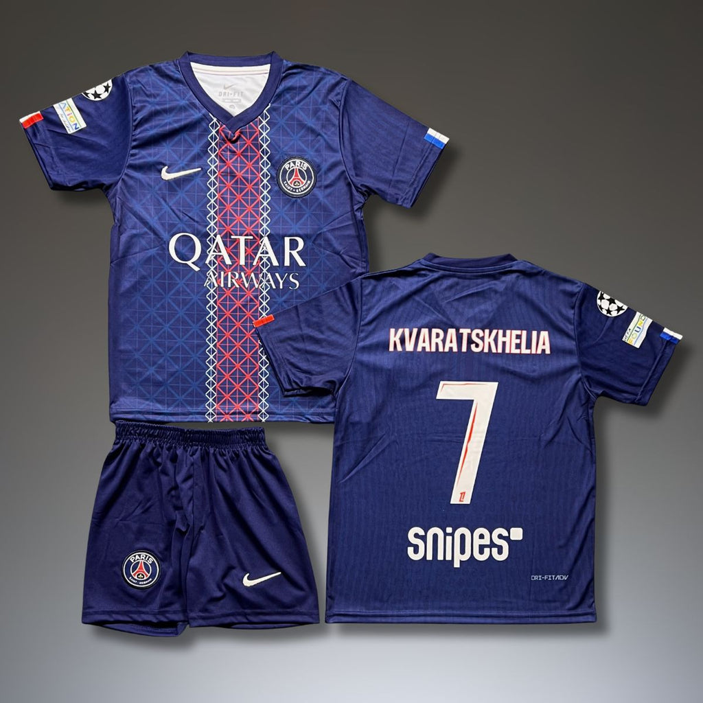Zestaw dziecięcy PSG, Kvaratskhelia. 25/26
