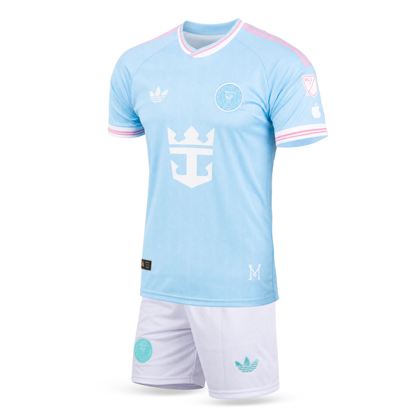 Zestaw dziecięcy Inter Miami, Messi. Specjalna jasnoniebieska edycja