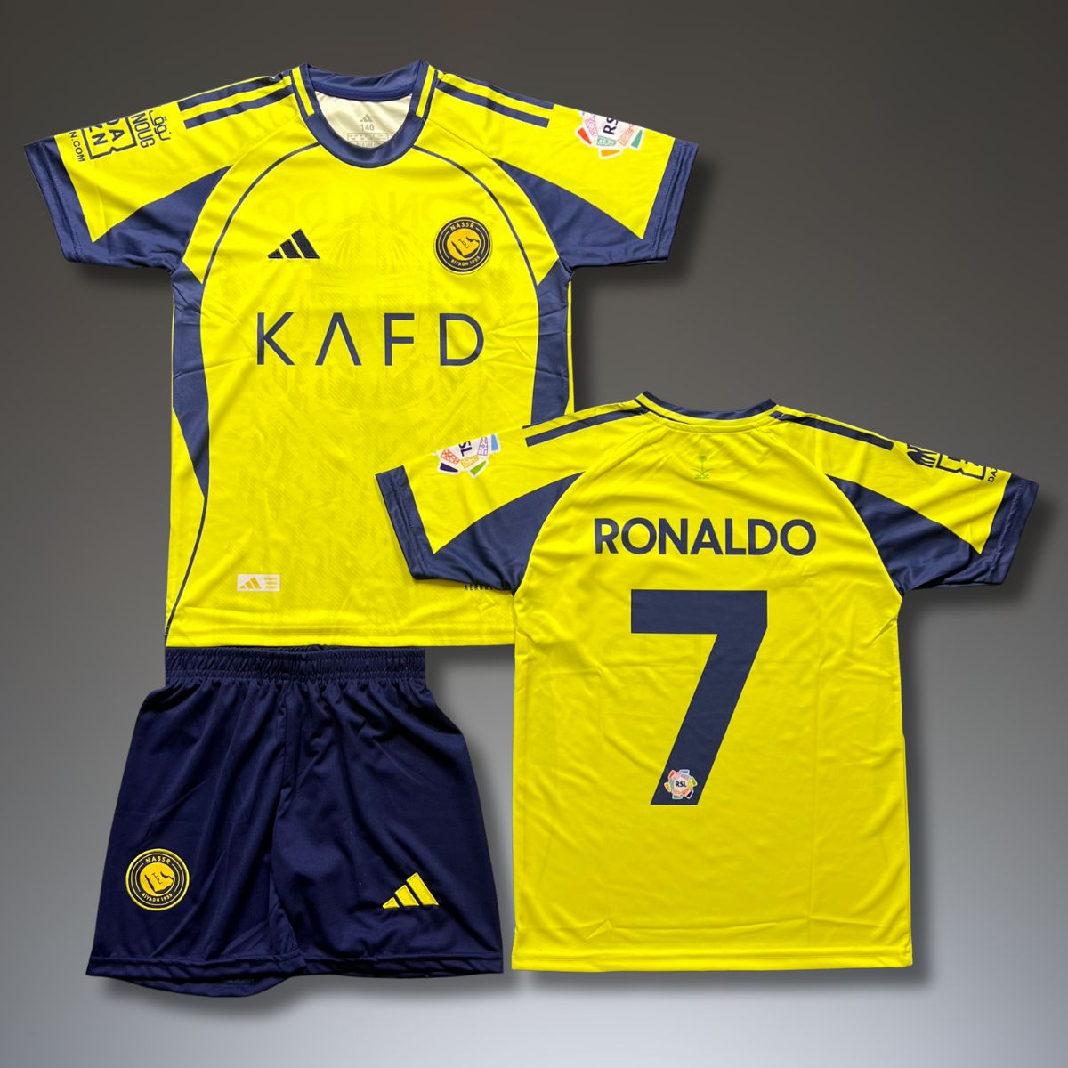 Zestaw dziecięcy Al-Nassr, Ronaldo. Projekt 25/26