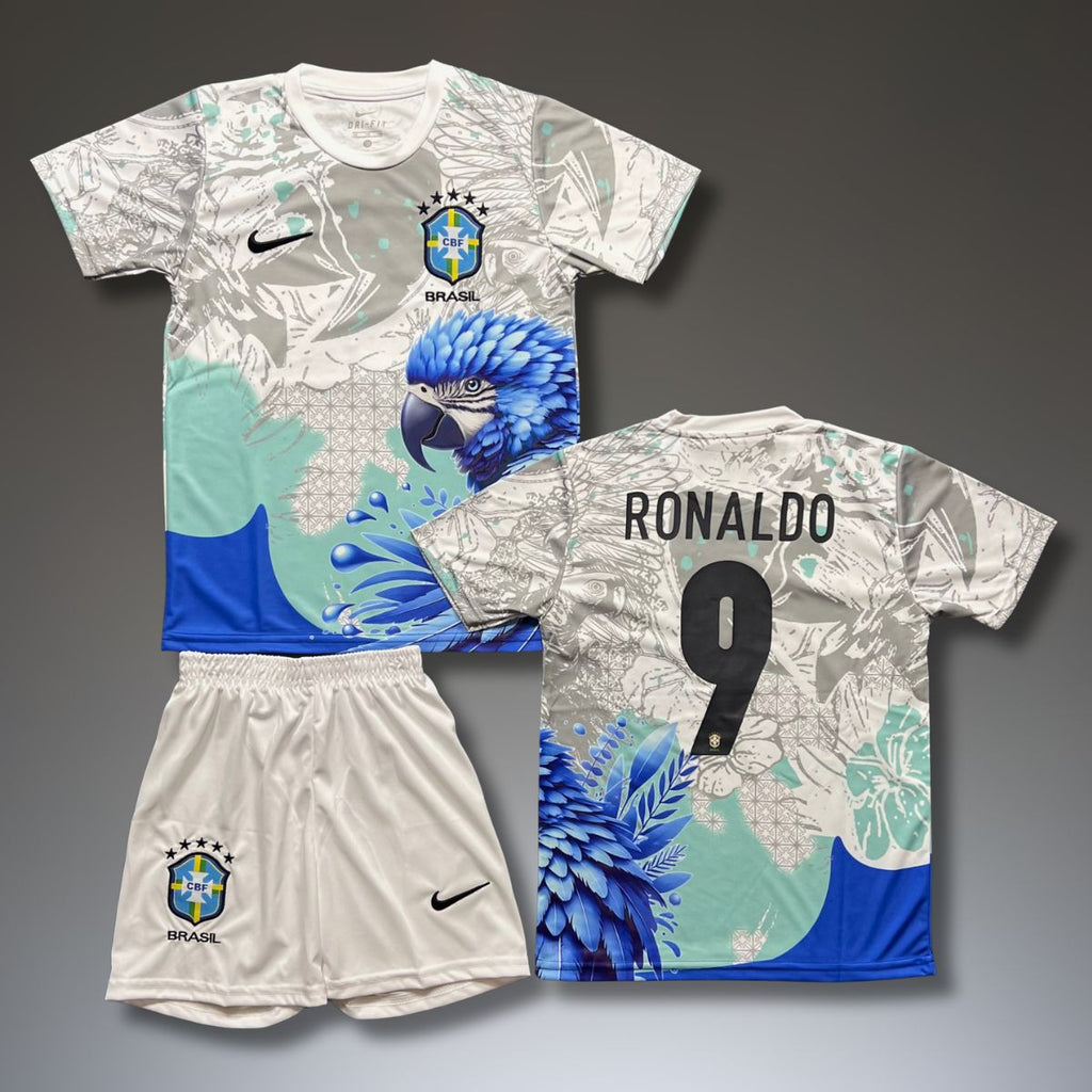 Zestaw dziecięcy Brazylia, Ronaldo. Specjalna papuga edycja