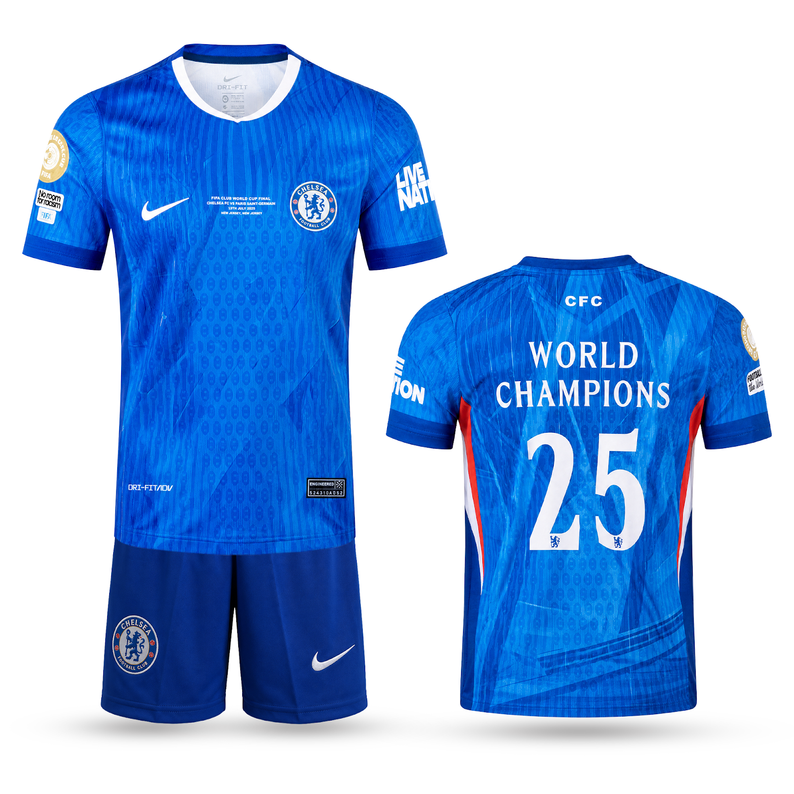 Zestaw dziecięcy Chelsea. Mistrzowie Świata Edycja 2025