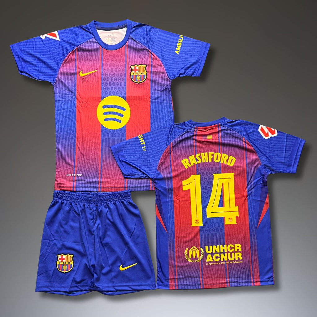 Zestaw dziecięcy Barcelona, Rashford. 25/26