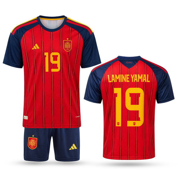 Hiszpania Dziecięcy Komplet Piłkarski, Jamal. WC 2026