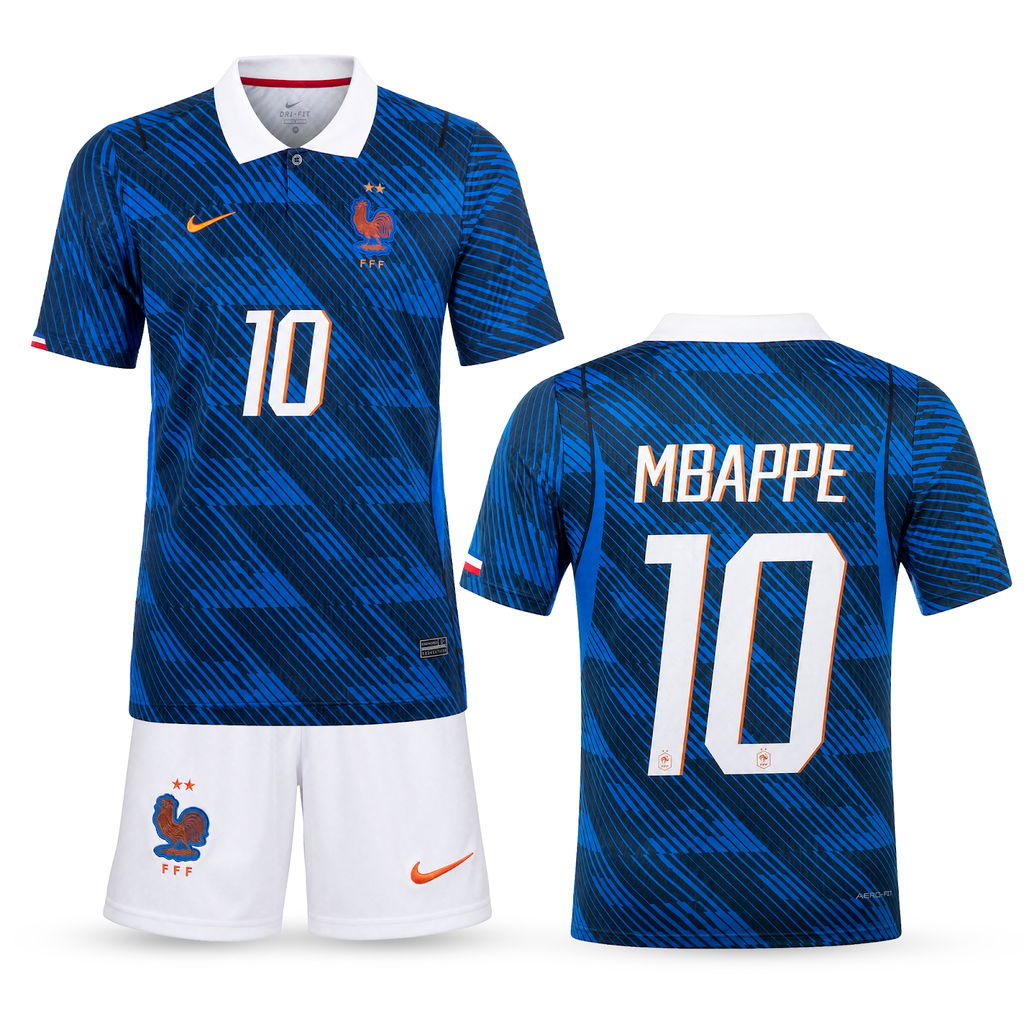 Francja Dziecięcy Komplet Piłkarski, Mbappé. WC 2026