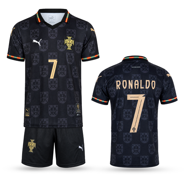 Portugalia Dziecięcy Trzeci Komplet Piłkarski, Ronaldo. WC 2026