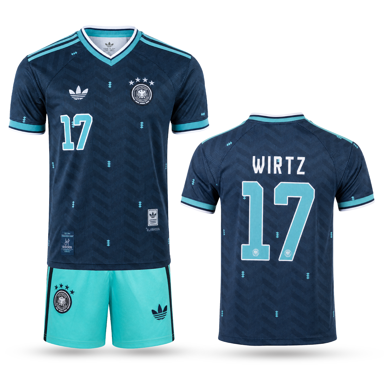 Niemcy Dziecięcy Wyjazdowy Komplet Piłkarski, Wirtz. World Cup 2026