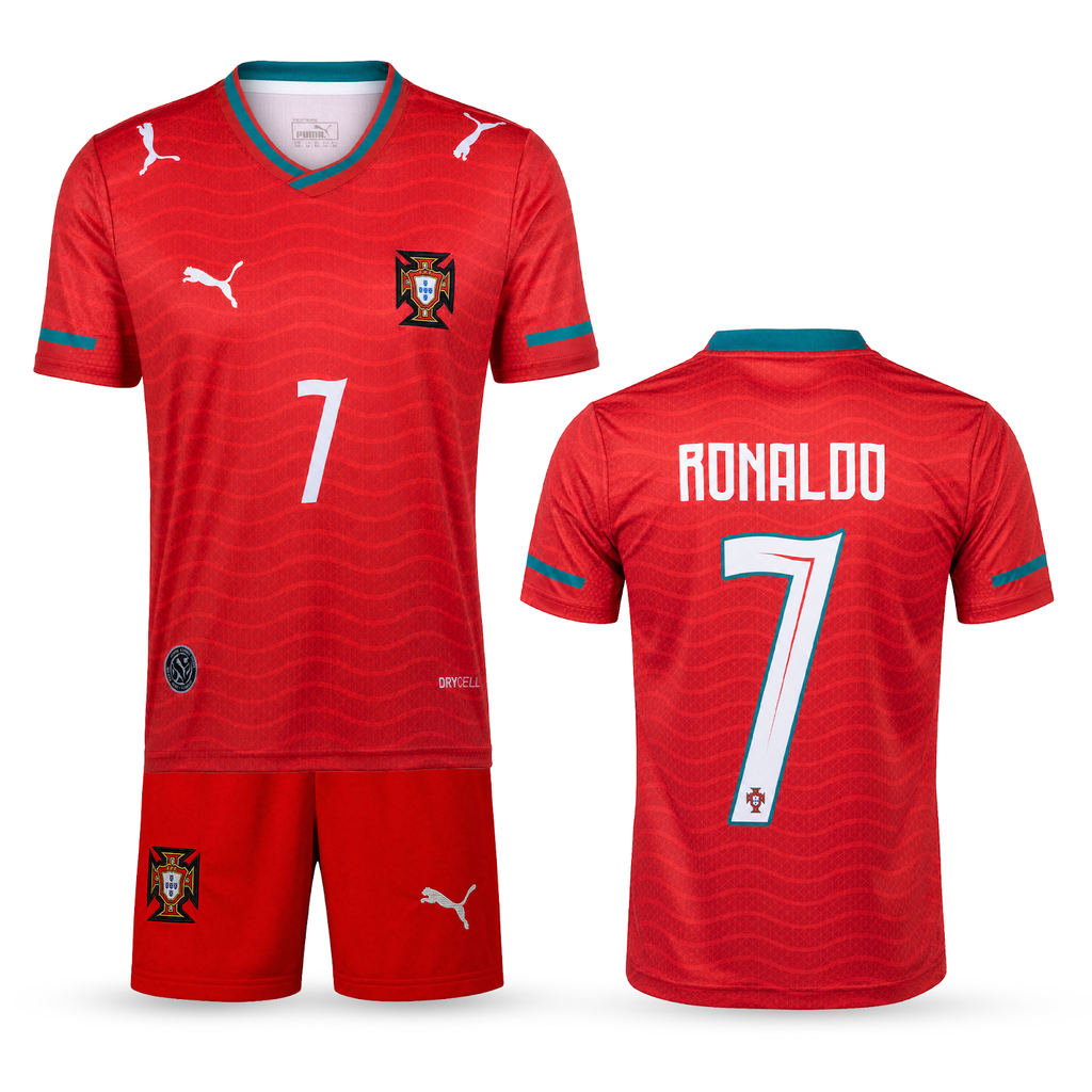 Portugalia Dziecięcy Komplet Piłkarski, Ronaldo. WC 2026
