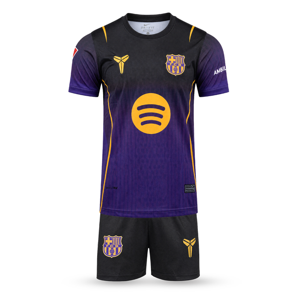 Barcelona Dziecięcy Komplet Piłkarski, Yamal. 26/27 Special Purple Edition, Fioletowy