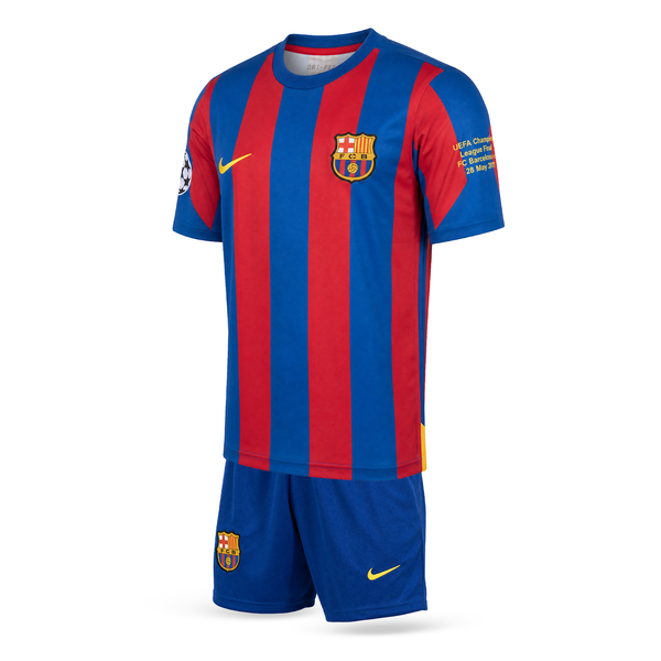 Barcelona Dziecięcy Klasyczny Komplet Piłkarski, Ronaldinho. 04/05