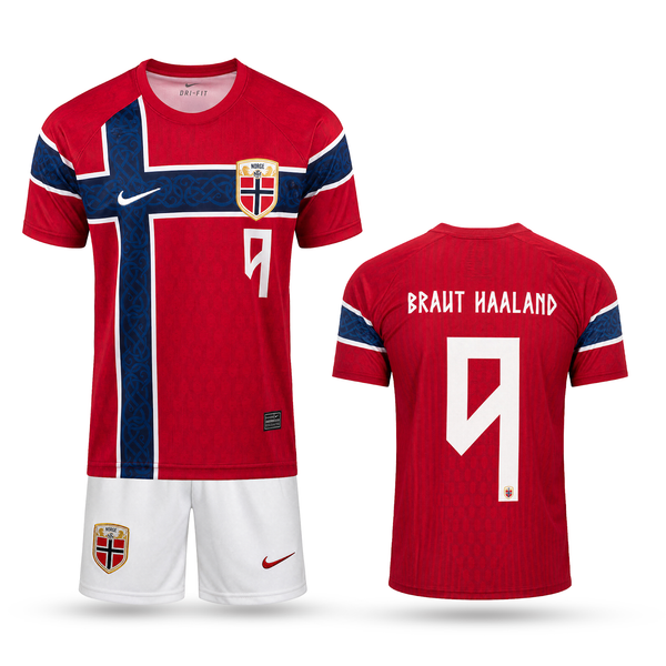 Norwegiański Dziecięcy Komplet Piłkarski, Haaland. World Cup 2026