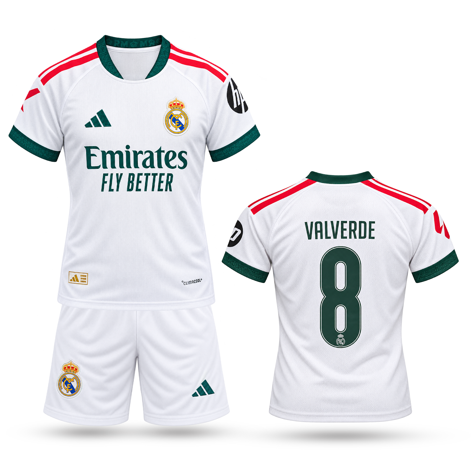 Real Madryt Dziecięcy Komplet Piłkarski, Valverde. 26/27